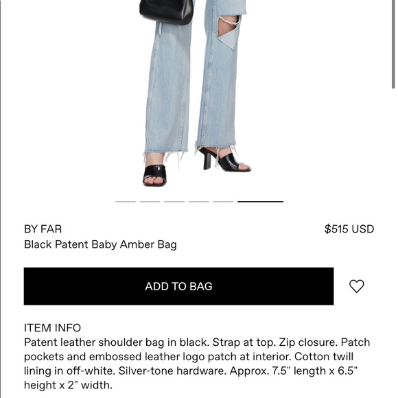 ❌SOLD❌By Far mini amber bag - Picture 10 of 10